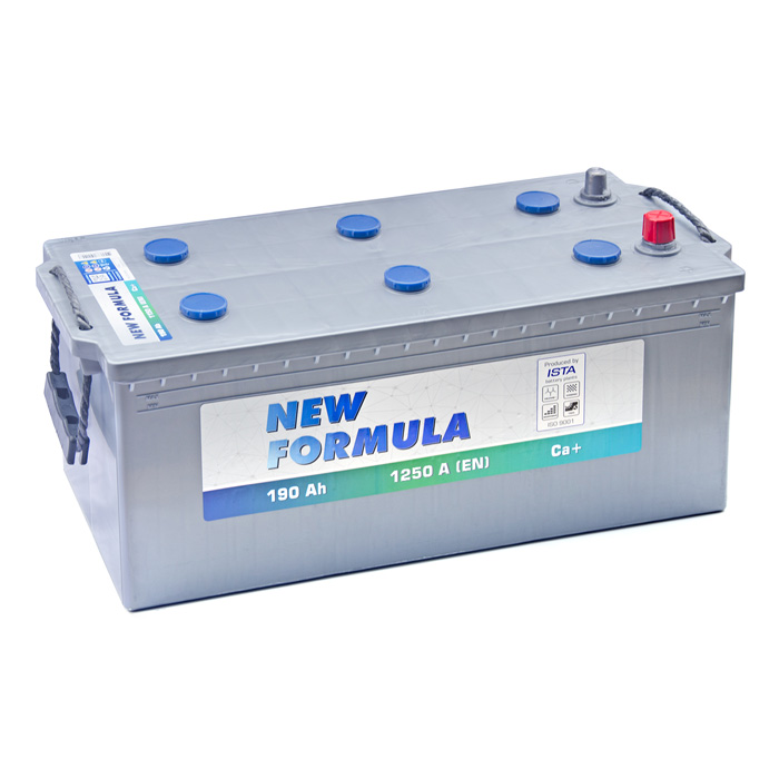 Акумулятор New Formula 190Ah бокова(+/-) (1250EN) (д513*ш223*в223)